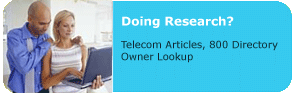 Research 800 numbers.  Articles, Directory, Number Lookup, and More
